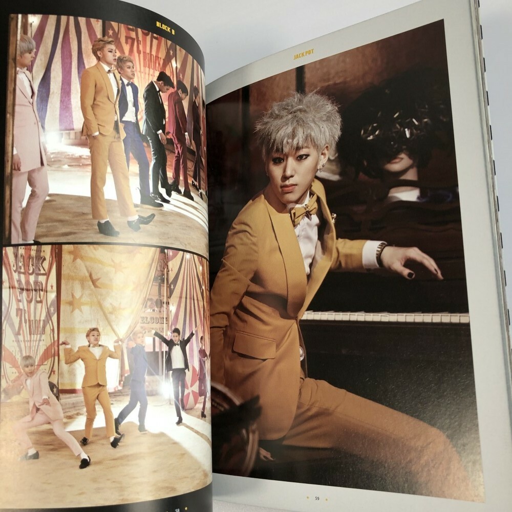 DVD Block B Jackpot Production 2 Disc Photobook K-pop for