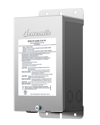 DEWENWILS 300W Low Voltage Pool Light Transformer Multi-tap Safety Transformer