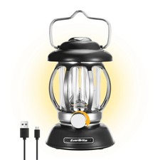 Portable Rechargeable LED Camping Lantern Fla...