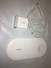 Anker PowerWave+ Charging Mat with Watch Holder - White