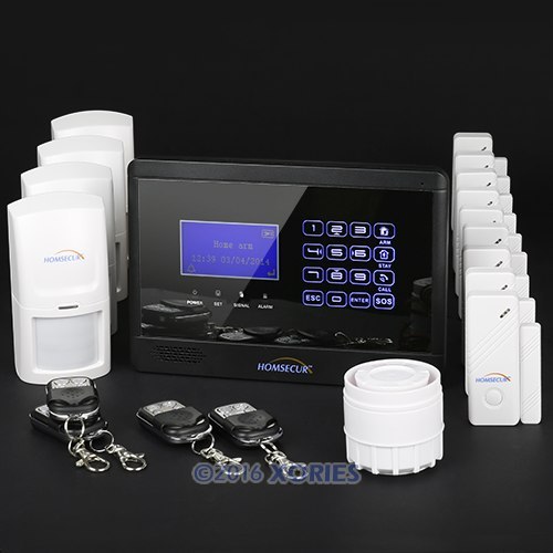 New Wireless&wired GSM Autodial House Burglar Alarm System+ Humanized Menu