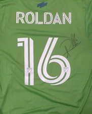 Sounders Alex Roldan Autographed 2023 Used Adidas Jersey Fanatics RG13317757