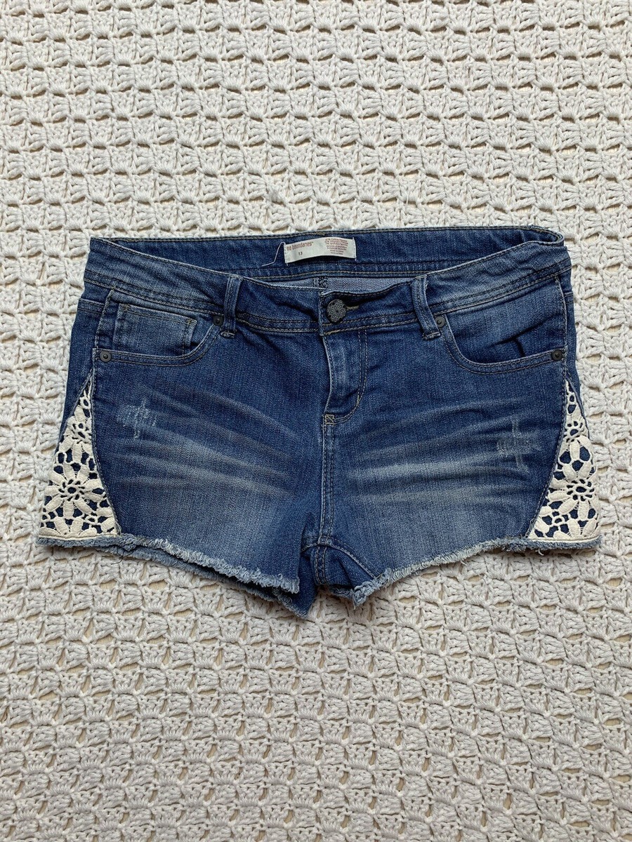 未使用★PASSPORT DENIM SHORTS サイズ36 Pop Star Rhinestone High-Rise Denim Shorts | Windsor