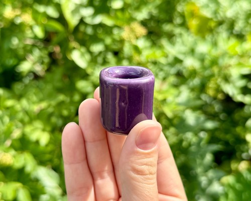 Ceramic Chime Candle Holder: Choose Color! (Magick Ritual, Spell Candle Holder) - Picture 19 of 23