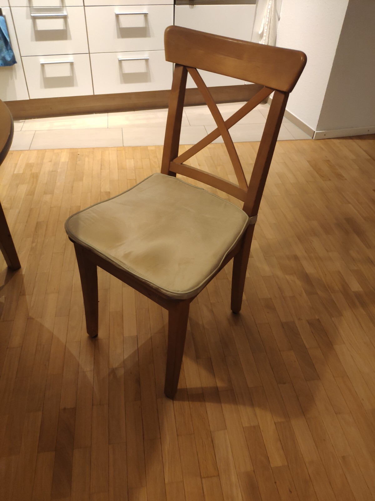 Esstischgarnitur Holz Tisch und 6 Stühle IKEA Hemnes eBay