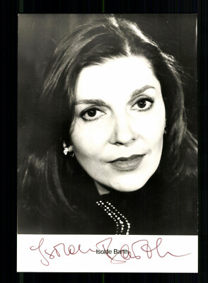 Isolde Barth Rüdel Autogrammkarte Original Signiert + F 9206