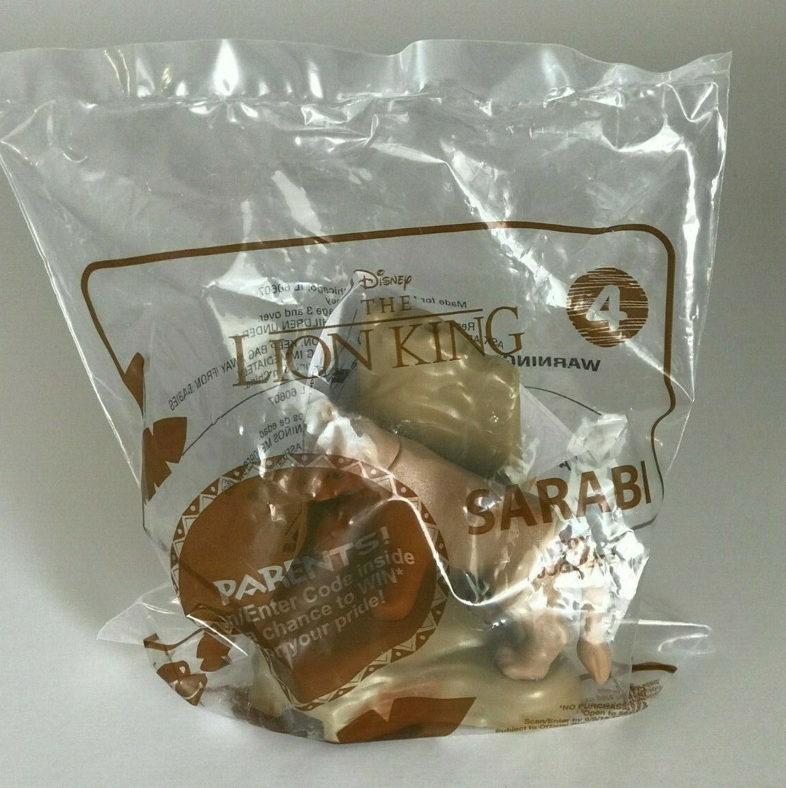 2019 Disney's The Lion King McDonalds Happy Meal Toy - Sarabi #4