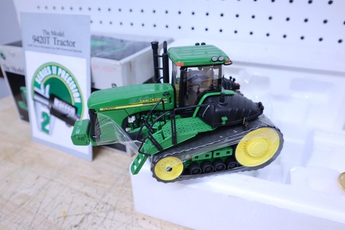 Rare 1/32 Diecast John Deere 9420T Tractor W/ Tracks Precision Series ERTL 2002 - Picture 12 of 14