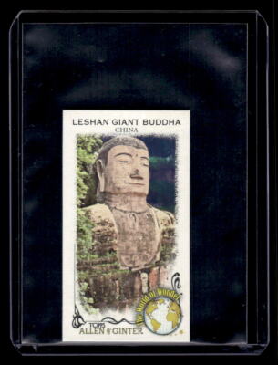 2023 Allen & Ginter World Of Wonder Mini 25 Leshan Giant Buddha China