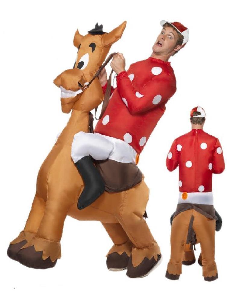 Costume Da Fantino Rosso E Viola, Giacca Rossa E Nera