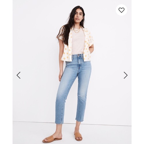 High-Rise Slim Boyjean in Summit Wash 