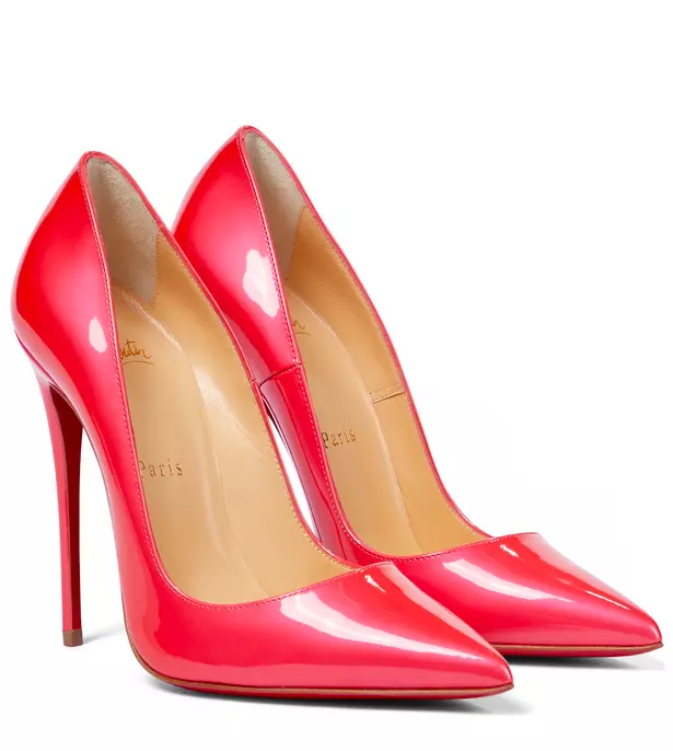 Christian Louboutin Women So Kate 120 Heels Pumps Florida Fluorscent Pink 42 NIB
