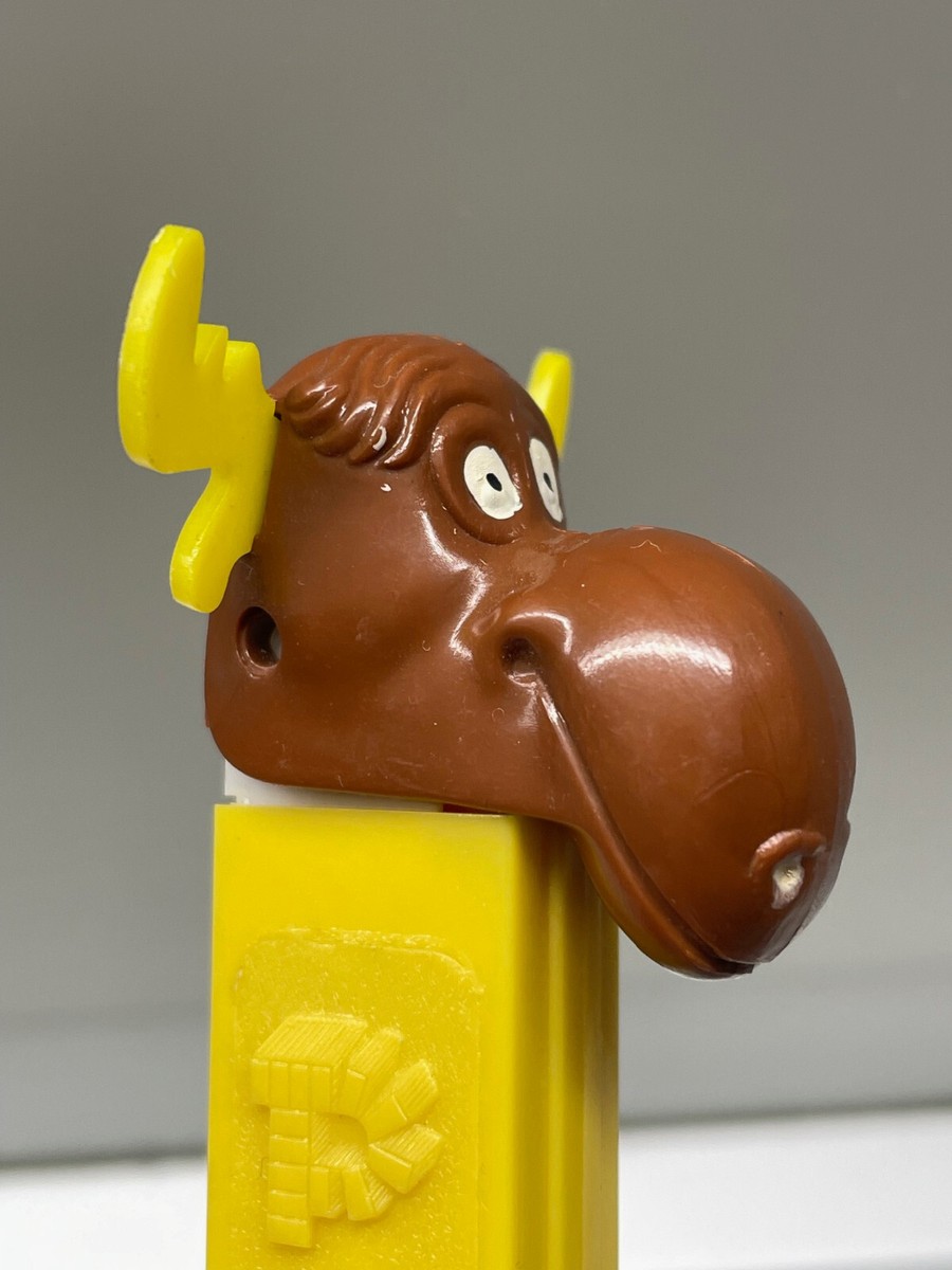 Vintage PEZ Bullwinkle, no feet, DBP | eBay