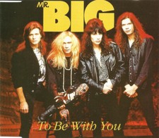 Mr. Big - To Be With You (MCD =  3 Track) 1991 good condition