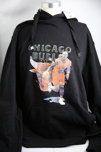 Actos de Michael Jordan Chicago Bulls Sudadera Con Capucha Negro Talla XL |  eBay