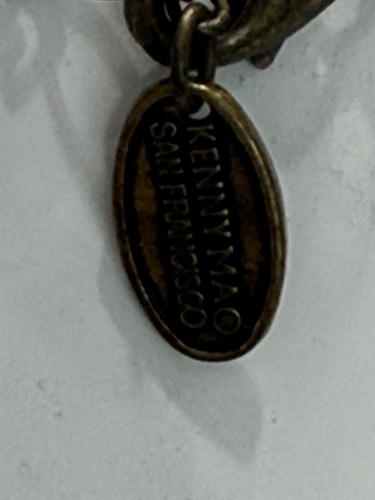 Kenny Ma San Francisco Womens Choker Flower Necklace Crystal Rhinestone 16" - Picture 8 of 11