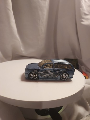 2002 Hot Wheels Boom Box Blue with flames RARE E2 - Picture 9 of 14