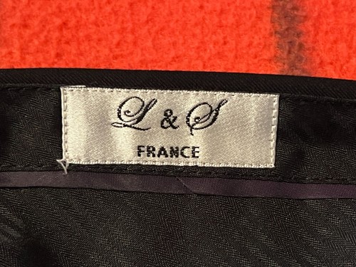 Nuevo L & S Francia Calce Ajustado Para Hombre Talla 36x35 (apertura de pierna sin dobladillo) Pantalones de Vestir Premium - Imagen 2 de 7