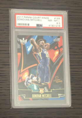 2017 Court Kings DONOVAN MITCHELL RC #169 Level 3 Rookie PSA