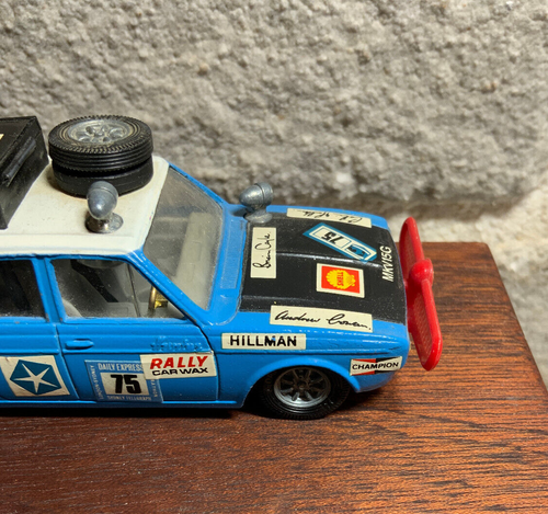 Raíces Altes Corgi Toys Rally Auto No 13380/67 Hillmann Hunter Mark II - Imagen 7 de 13
