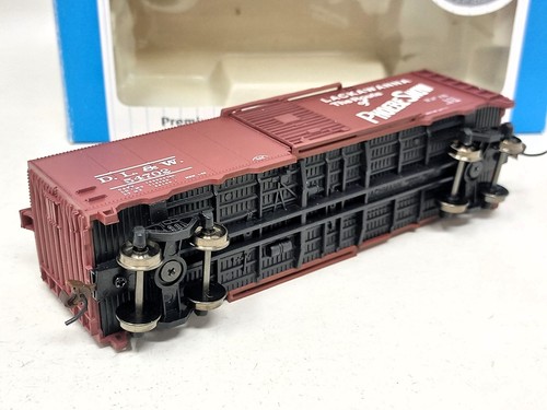 Bachmann H0/Premium Silver - 17044/PS1 40' Box Auto - Lackawanna Phoebe Snow - Picture 8 of 11
