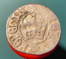 XF - Poland Bydgoszcz - 1/2 groschen -  1492-1501  -  Nice Silver Coin!