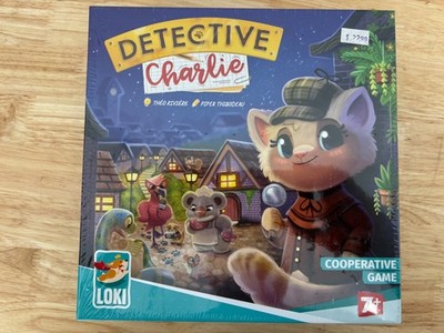 IELLO Original Detective Charlie Board Game for 1 to 5 Players Age 7+ NEW SEALED