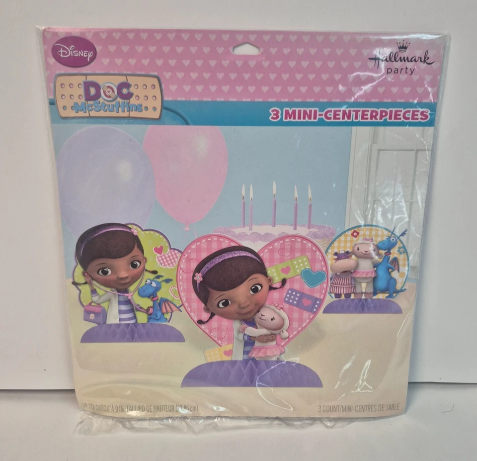 JUEGO DE SUMINISTROS DE FIESTA DISNEYS DOC MCSTUFFINS NUEVO Foto 2 de 4