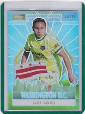 2025 Parkside NWSL Pacific Hometown #28 LEICY SANTOS #25/99-WASHINGTON SPIRT