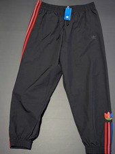 Womens  Adidas Originals Track Pants Black Si...