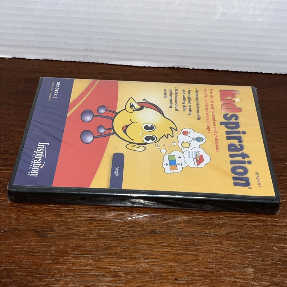 Kidspiration 3.0 for PC/Mac Inspiration Visual Learner Curriculum New - Single - Image 4 of 4