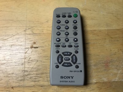 GENUINE SONY RM-SR100 AUDIO SYSTEM REMOTE - MHC-BX3 MHC-BX5