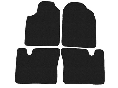 Veloursfußmatten für Nissan Maxima 2004-2006 , Anthrazit x14 Rand