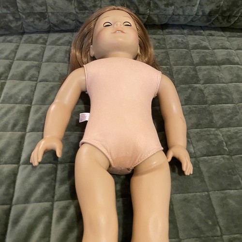American Girl Emily Bennett bambola storica nuda capelli rossi occhi azzurri anni '40 18" - Foto 11 di 17