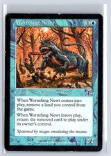 (3x) WORMFANG NEWT - Judgment – MTG Magic the Gathering Card - Common
