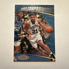 1998-99 Stadium Club Never Compromise #NC4 Tim Duncan SPURS