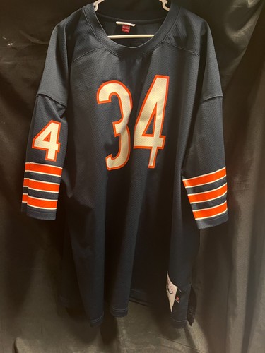 Mitchell & Ness Throwbacks 1985 Walter Payton Chicago Bears Jersey 56 (3XL) AA