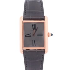 Cartier Tank Louis 34mm Grey Dial Watch Ref# WGTA0092