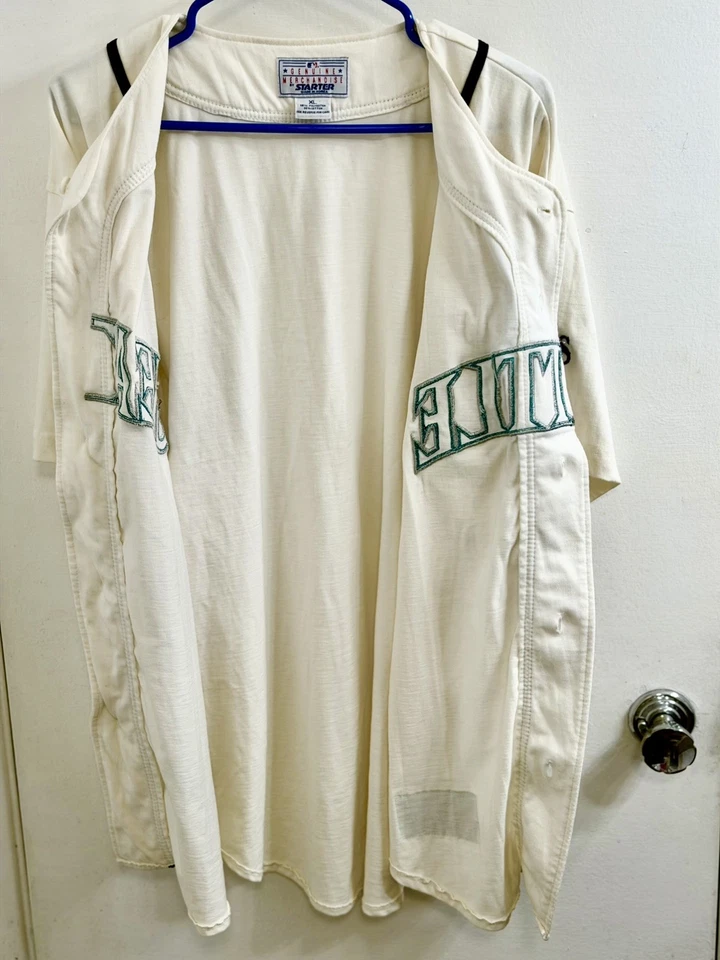 Camiseta de béisbol Majestic Seattle Mariners para hombre talla XL NUEVA SIN ETIQUETAS Foto 3 de 4