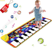 Musical Piano Mat Toddlers 28 Sounds Floor Keyboard Dance Playmat Toy Gift US