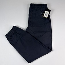 Art Class Boys Pants Size 12 Reinforced Knee Charcoal Elastic Waist Play