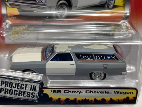 Johnny Lightning '65 Chevy Chevelle Wagon Project In Progress Street Freaks 2005 - Foto 4 di 16