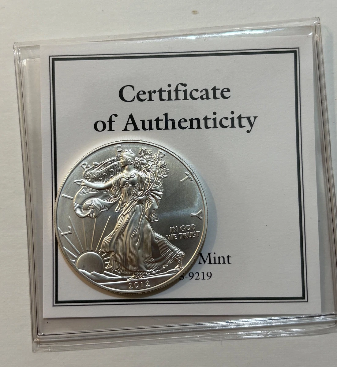American Eagle 2012 Silver Bullion Coins for sale | eBay