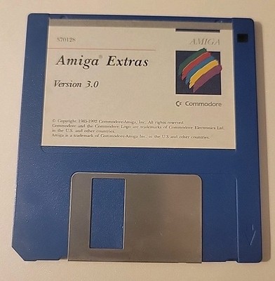 COMMODORE AMIGA - EXTRAS 3.0 Rare Great Condition 
