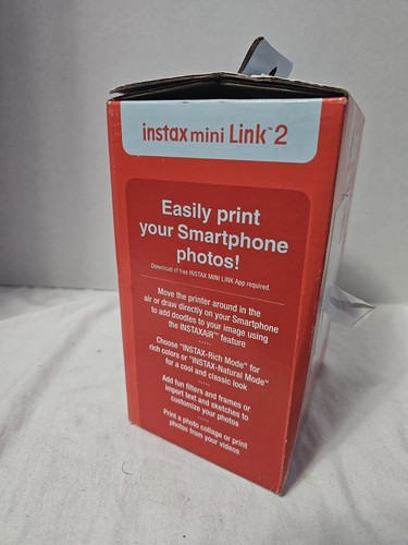 Fujifilm Instax Mini Link 2 Printer Bundle - White - Picture 4 of 6