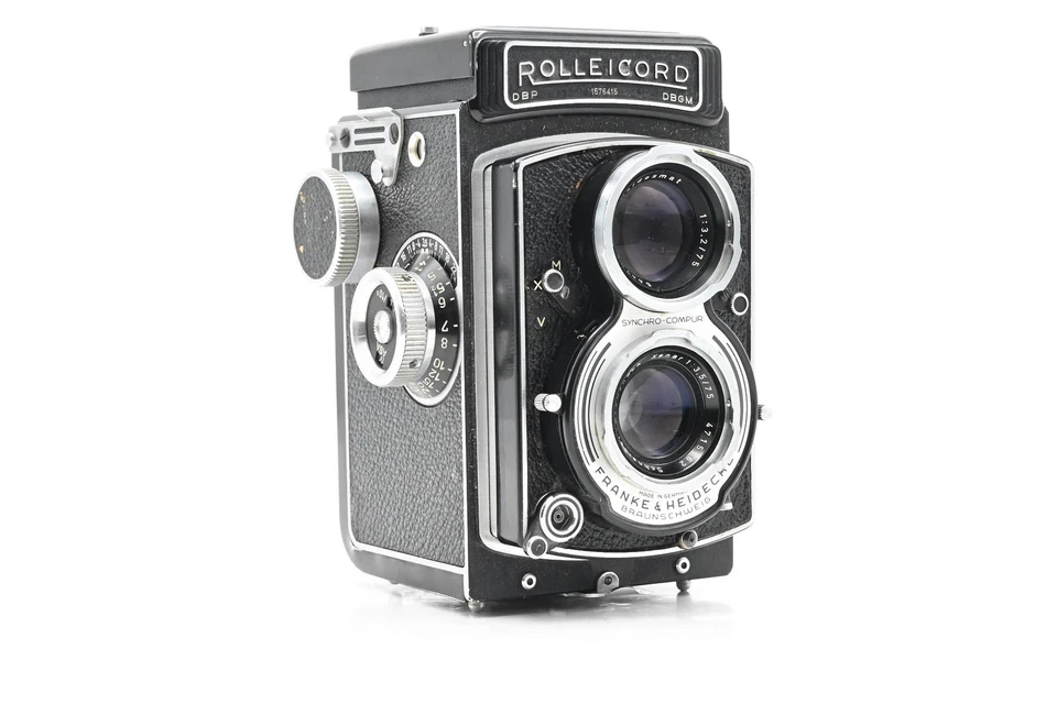 Пленочная камера Rollei Rolleicord V TLR с объективом 75 мм f3.5 Xenar #415