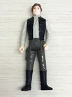 Vintage 1984 Star Wars Han Solo Trench Coat Near Mint Tight Kenner Endor
