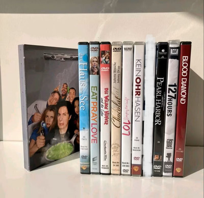 10 DVDs: Scrubs, Eat Pray Love, Blood Diamond, 127 Hours, LOL, Pearl Harbor, ...