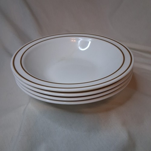 x4 zuppiere estive indiane di Corelle 7 pollici vintage Corning