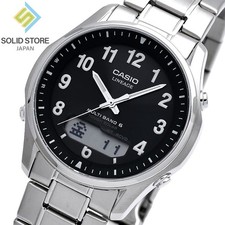 CASIO LINEAGE LCW-M100TSE-1A2JF Titanium Radio Solar Analog Digital Watch 40mm